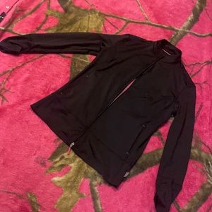 Xs womens black workout jacket